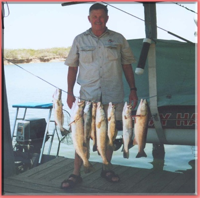 Captain Ron Specializing in Wade Fishing For Speckled Trout and Red Fish.