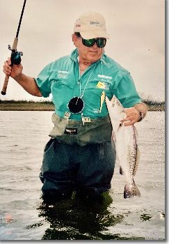 Saltwater fishing: Capt. Lynn Smith shows how fly fishing, wade fishing, and drift fishing are all useful in the Texas mid coast area, near Port O'Connor, Espiritu Santo Bay, and San Antonio Bay.